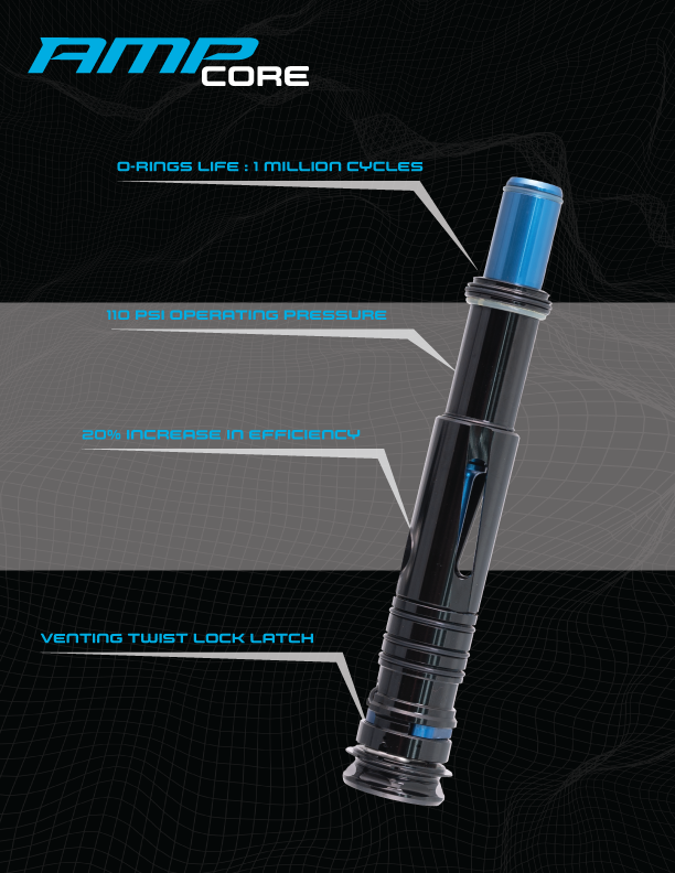 SP SHOCKER PAINTBAL SHOCKER AMP PEWTER