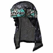 DYE HEAD WRAP - Eskimo Teal/Grey/Black