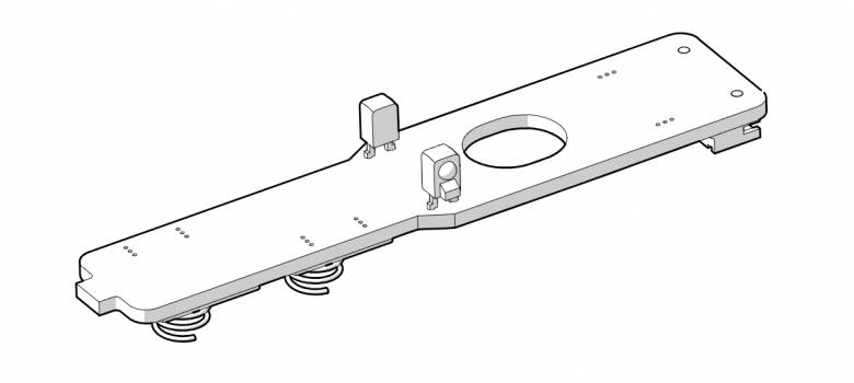 ECLIPSE MME 3V Battery CIRCUIT BOARD 