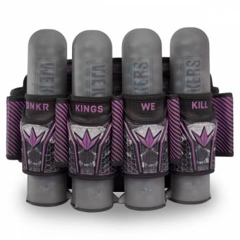 BUNKERKINGS FLY2 PACK - 4+7 PURPLE SKULL 