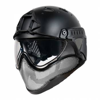 Тренировочный шлем WARQ PRO 2025 - BLACK 