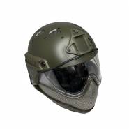 Тренировочный шлем WARQ PRO 2025 - OD GREEN