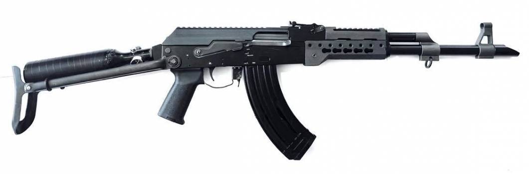 Пейнтбольный маркер HARD STYLE PAINTBALL AK20 TACTICAL LONG VERSION / 6 EXTRA MAGAZINE -тактическая удлиненная версия c 6-ю доп. магазинами