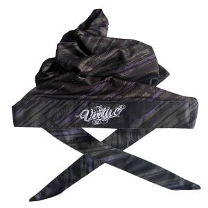 Virtue Padded Headwrap - Graphic Purple	