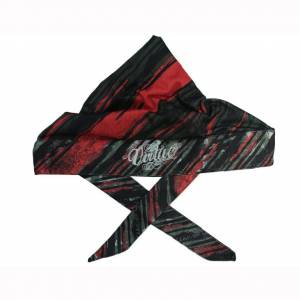 Virtue Padded Headwrap - Graphic Red / White	