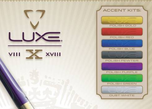 DLX X ACCENT KITS - комплект цветных вставок для маркера DLX X